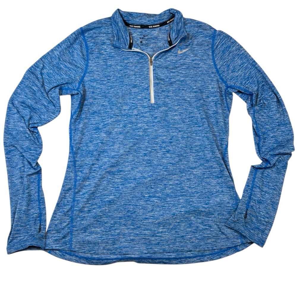Nike Pro Size Medium Women's Dri-Fit Long Sleeve Half Zip Pullover Top